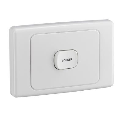 Clipsal Elec Rge Sw Hor 250V 45A Cooker 2031H45-WE