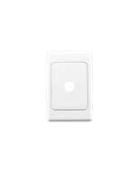 Clipsal 2031Vh 2000 Series Single Gang Flush Surround And Gridplate Horizontal/Vertical Mount White