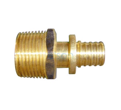 Bushpex Pull-On No 3 Straight Connector 25mm X 25mm Male 