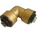 Bushpex Push-On No.12 Elbow 25mm