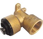 Bushpex Push-On No.15Bp Elbow 16mm X 15mm Female