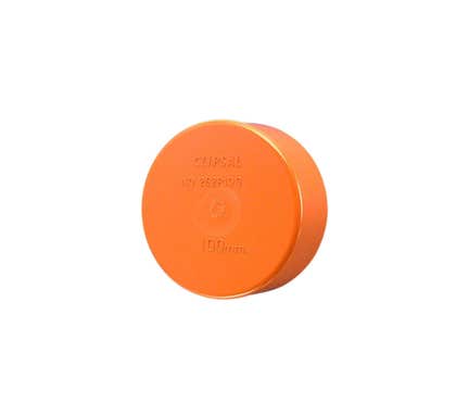 Clipsal End Cap Conduit 80Mm P/Pipe Orange - 262P80-EO