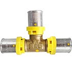 Bushpex Crimp Gas No.24 Tee 63mm