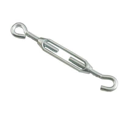 Clipsal Turnbuckle 6Mm (1/4 Inch) Hook/Eye - 2ANTBK6