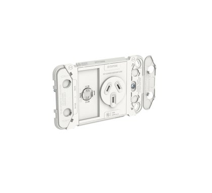Clipsal Iconic Series Power Outlet Grid Horizontal - 10 Amp - 3015G