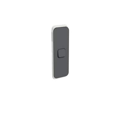 Clipsal Iconic Series Cover Frame - 1 Architrave Switch - Anthracite - 3041AC-AN