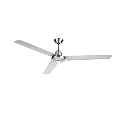 Clipsal Ceiling Sweep Fan 3 Stainless Steel Blade 1400Mm - P3HS1400SS-SS