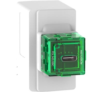 Single USB Charging Mechanism Type C