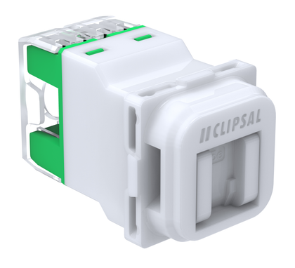 Rj45 Jack Cat5E Utp 40M Sh Translucent