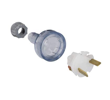 Clipsal Plug Top 2Pin 15A 32V Polarised Trans - 492/32-TR