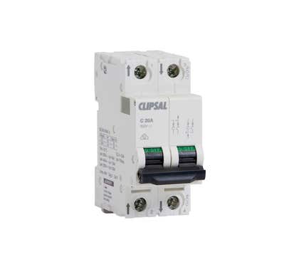 Clipsal Max 4 Mcb 2Mod 2Pole 25A Dc 6Ka - 4CB225/6DC