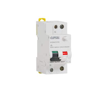 Clipsal Max 4 Rcbo C 10A 1Pn 30Ma 10Ka Ac Residual Cur - 4RCBM210/30