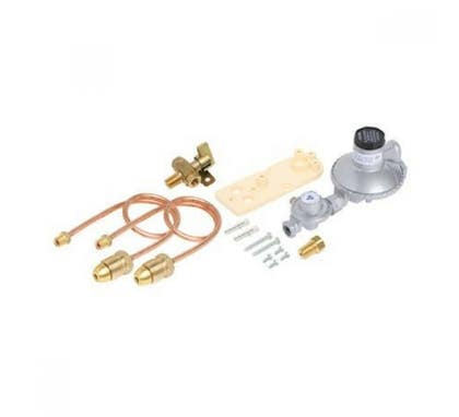 Bromic 500Mj-Hr Lpg Adjustable Regulator Dual Stage Manual Change Over - 6060546