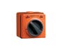 Clipsal 56 Series Industrial Isolator Pvc Ip66 1G 3P 20A Orange 56SW320-RO