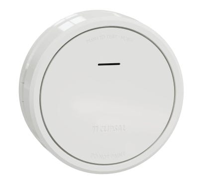 Clipsal Wiser Smoke Alarm, 230V, IP20, White Lithium 10yr - 755WSA