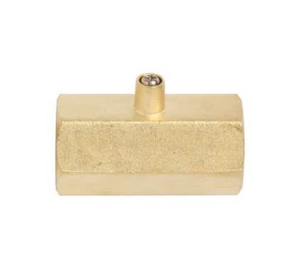 Gas Test Point 15mm Female Female