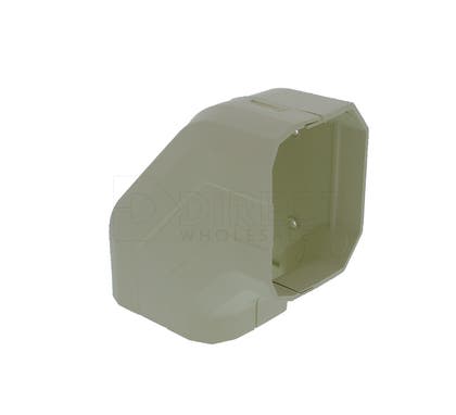 Ezyduct - 80Mm X 90 Deg Flat Bend