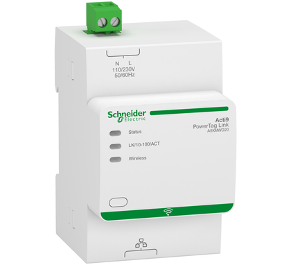 Schneider Electric A9XMWD20 Energy sensor A9 PowerTag Link RF to IP gateway