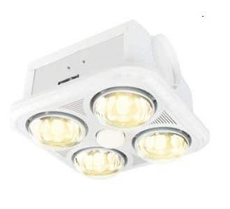 Bathroom Fan Light Heater Velocityii 4Ht