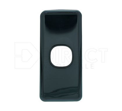 Clipsal Classic C2000 Series Cover Switch C2000 - Assembled - Architrave - 1-Gang - Black - C2031-BK