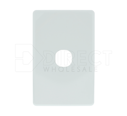 Clipsal Classic C2000 Series Plate Cover 1 Gang White - C2031C-WE