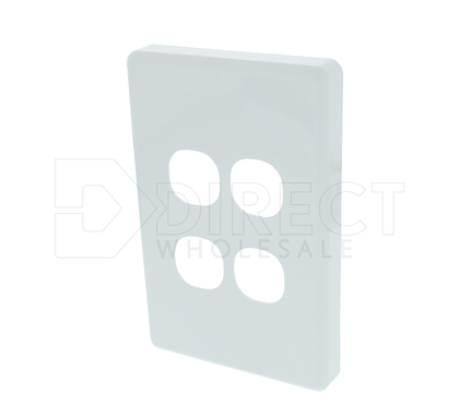 Clipsal C2000 Series Switch Plate Cover 4 Gang