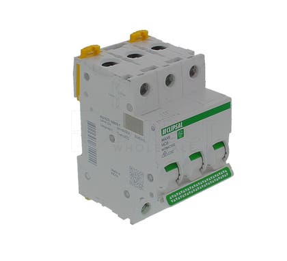 Clipsal MAX9 MCB 3P C 50A 6000A - MX9MC350