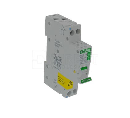 Clipsal MAX9 RCBO 1PN C 16A 30mA A SLIM - MX9R3116