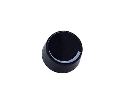 Clipsal - Mechanisms Rotary Knob Standard Range - Dimmer - Black - 32EDIM-KB-A-BK