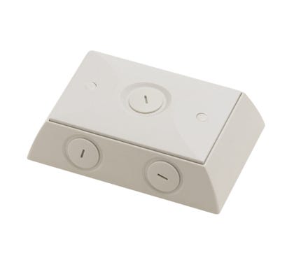 Clipsal Infrascan Mounting Base Adaptor Infrascan - For 750 Motion Sensors - Outdoor - Grey - 750MBA-GY