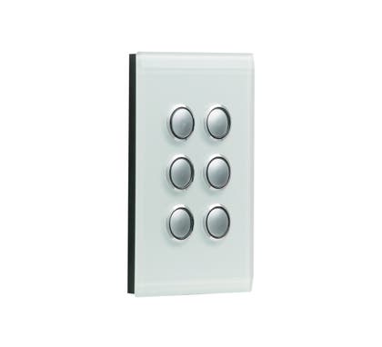 Clipsal Saturn Series Cover To Suit 4066push button - 4066PBC-OM
