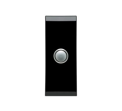 Clipsal Saturn Series Switch 1 Architrave Led 4000 Series Including Saturn Horizontal Espresso Black - 4061AL-EB