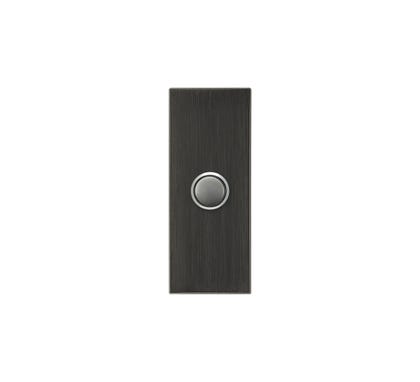Clipsal Saturn Series Switch 1 Architrave Led 4000 Series Including Saturn Horizontal Horizon Black - 4061AL-HB