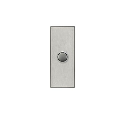 Clipsal Saturn Series Switch 1 Architrave Led 4000 Series Including Saturn Horizontal Horizon Silver - 4061AL-HS