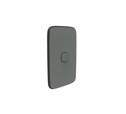 Clipsal Iconic Essence Skin Switch - 1-gang - Ash Grey - E3041C-AG