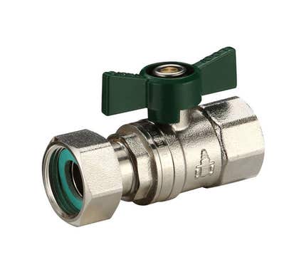 B/VALVE SWIVEL NUT WATER FI 20MM