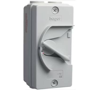 Hager JG240IN Isolator