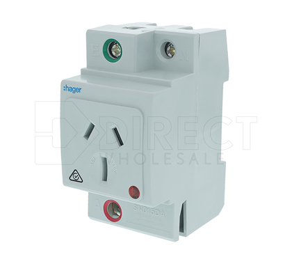 Hager SNO15DA 2 Pole 3 Pin General Purpose