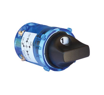 Hager WBM10R3-MB Mechanism 10A rotary 4 Position 0-1-2-3