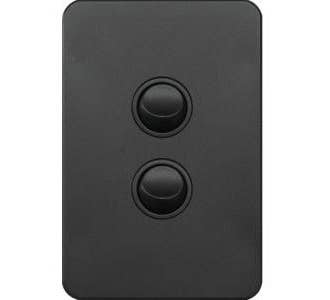 Hager WBSSV2-MB Silhouette Series Switch