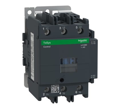 Clipsal TeSys D Tesys D Contactor - 3P(3 No) - Ac-3 - <= 440 V 80 A - 240 V Ac 50/60 Hz Coil - LC1D80U7