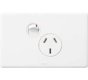 Legrand ED787WE Excel Life Dedicated Plate Series GPO