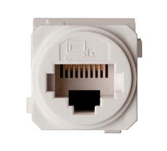 Legrand EMRJ45C6WE Excel Life EMR Series Data Mech