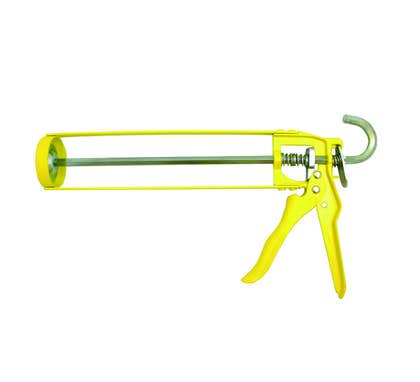 Caulking Gun 215Mm Yellow Metal Finish