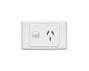 Clipsal 2015/20 2000 Series Single Switch Socket Outlet 250V 20Amp Horizontal Powerpoint White
