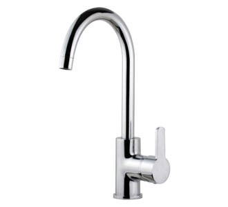 Brasshards Magnolia Goose Neck Sink Mixer - Lead Free