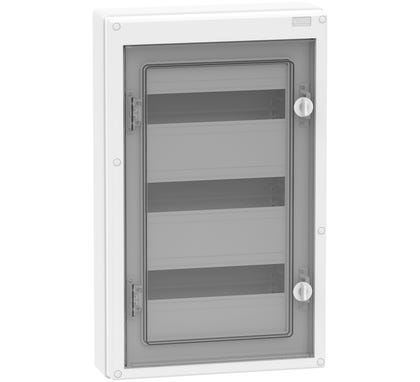 Clipsal MAX9 IP56 Encl 3 row 12 Mod Surface - MX9EW312S