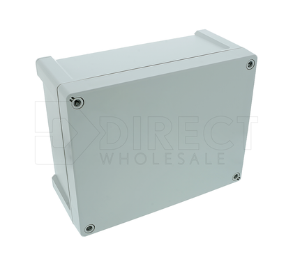 NHP NLP241911 Enclosure Terminal Box N-Line Plastic IP65 Grey H240xW191xD107mm