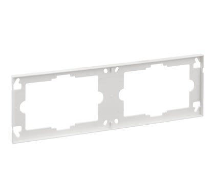 Clipsal Saturn Series Decorative Surround 2 Horiz - 4000H2-WE