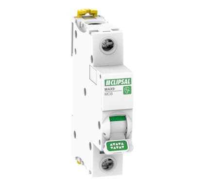 Clipsal MAX9 MCB 1P C 50A 6000A - MX9MC150